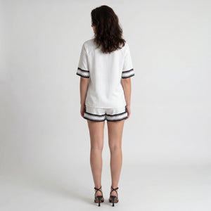 Printed Shirt and Shorts Set WHD0605017-250380
