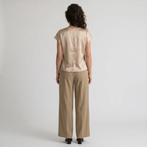Satin Wrap Sleeveless Top WHD0605036-S-2604148