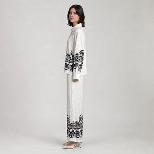 Floral Shirt and Pants Set WHD0605047S-2512193