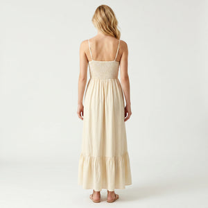 Lace Panel Maxi Dress WHD0605069-S-251103