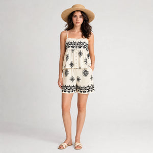 Printed Cami Short Set WHD0605076-S-2411143