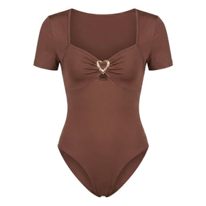 Heart Detail Bodysuit WHD0605093-S-2512182