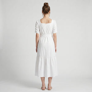 Tie Waist Maxi Dress WHD0605100-S-260394