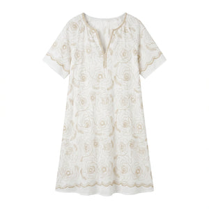 Embroidered Resort Midi Dress WHD0605102-S-251044