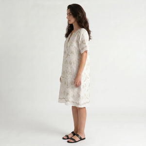Embroidered Resort Midi Dress WHD0605102-S-251044