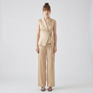 Sleeveless Vest Pant Set WHD0605105-S-251159