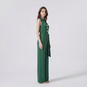 Belted Wide Leg Jumpsuit WHD0605113-S-2603162