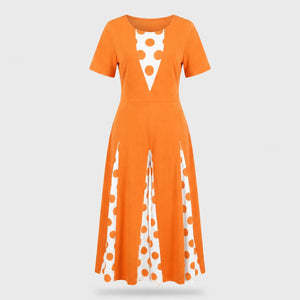 Polka Dot Wide Leg Jumpsuit WHD0605142-LF2547