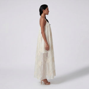 Floral Embroidered Cami Maxi Dress WHD0605151-S-2506154