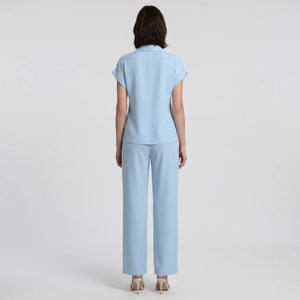 Knot Front Wide Leg Set WHD0605155-S-250992