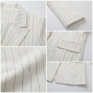 Textured V-Neck Pant Set WHD0605158-S-2411103