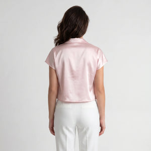 Ivory Button Wide Leg Set WHD0605219-S-250121