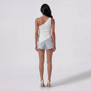 Asymmetric Ruched Cami Top WHD0605239-S-2503249