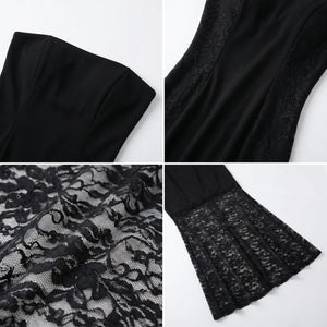 Strapless Lace Maxi Dress WHD0605318-S-251228