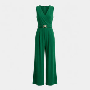 Belted Wide Leg Jumpsuit WHD0605525-LF2513