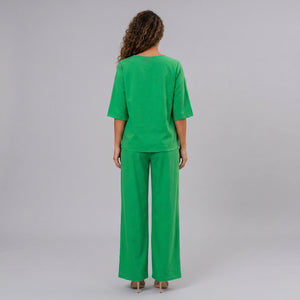 Side Button Wide Leg Set WHD0606031