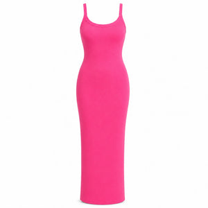 Ribbed Bodycon Maxi Dress WHD0606054
