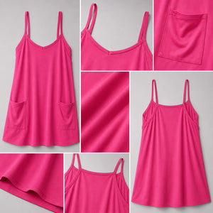 Pocket Cami Mini Dress WHD0606058