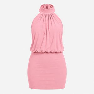 Striped Pocket Tank Dress WHD0606060