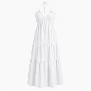 Halter Tie-Back Maxi Dress WHD0606064