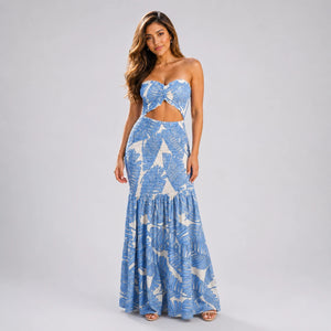 Tropical Bandeau Maxi Set WHD0606074