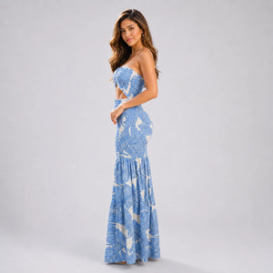 Tropical Bandeau Maxi Set WHD0606074