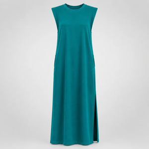 Sleeveless Side Slit Maxi Dress WHD0606080