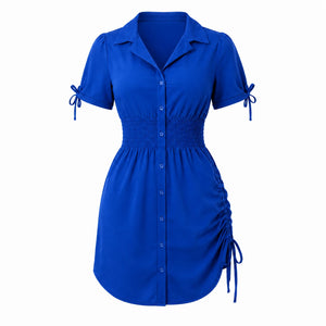 Tie Detail Shirt Dress WHD0606085