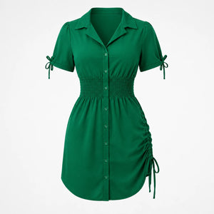 Tie Detail Shirt Dress WHD0606085