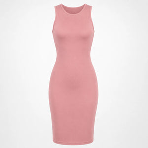 Sleeveless Bodycon Midi Dress WHD0606089