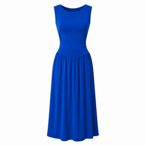 Ruched Waist Maxi Dress WHD0606091