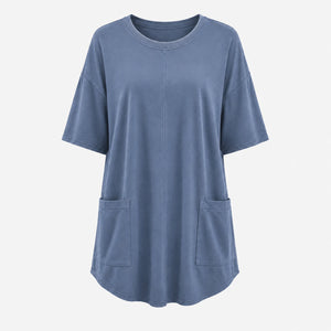 Relaxed V-Back Tee WHD0606093