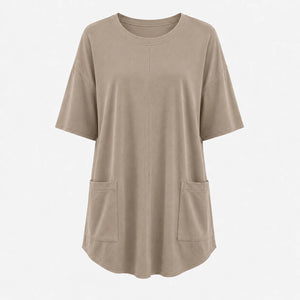 Relaxed V-Back Tee WHD0606093