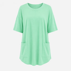 Relaxed V-Back Tee WHD0606093