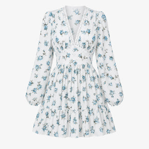 Floral Ruffle Mini Dress WHD0606101