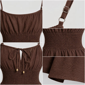 Textured Cami Romper WHD0606153