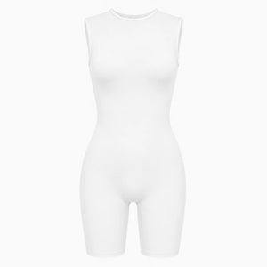 Sleeveless Biker Romper WHD0606157