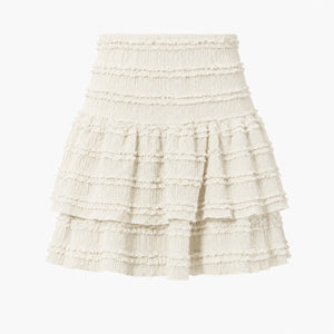 Tiered Ruffle Mini Skirt WHD0606168