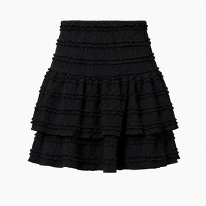 Tiered Ruffle Mini Skirt WHD0606168