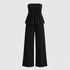 Smocked Crop Maxi Set WHD0606174