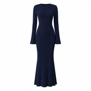 Textured Knit Maxi Dress WHD0606194