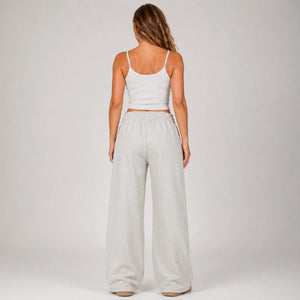 Drawstring Wide Leg Sweatpants WHD0606206