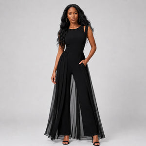 Wide Leg Wrap Jumpsuit WHD0606221