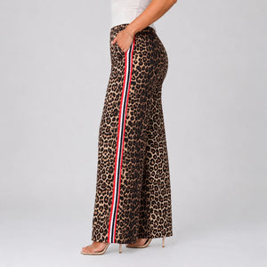 Leopard Side Stripe Pants WHD0606238