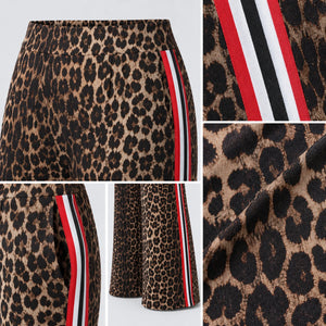 Leopard Side Stripe Pants WHD0606238