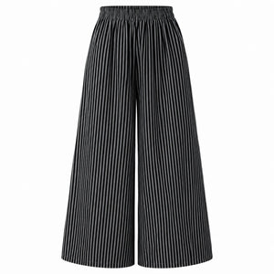 Striped Wide Leg Pants WHD0606239
