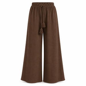 High Waist Wide Leg Pants WHD0606243