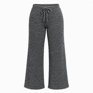 Textured Drawstring Lounge Pants WHD0606245