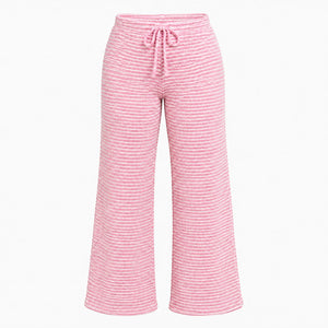 Textured Drawstring Lounge Pants WHD0606245