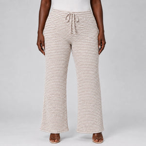 Textured Drawstring Lounge Pants WHD0606245